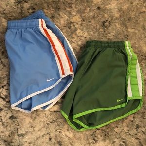2 Nike Dri-Fit Running Shorts
